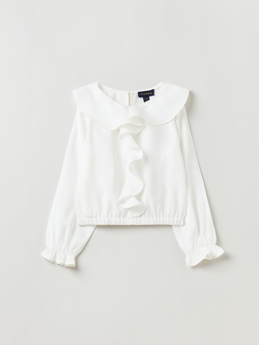 Blusa con volant_0