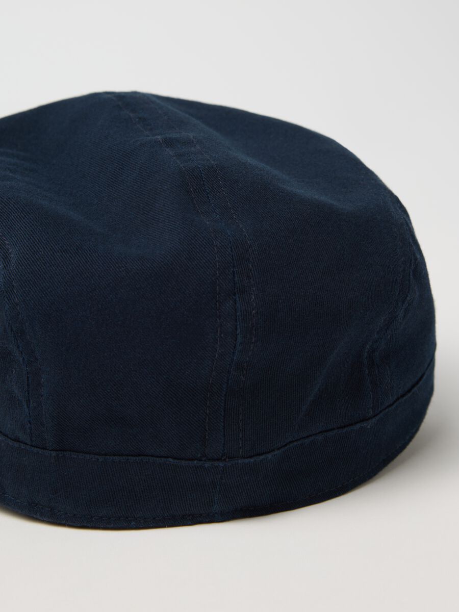 Blue baseball cap in cotton_2