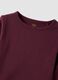Purple slim-fit stretch organic cotton jersey T-shirt_1