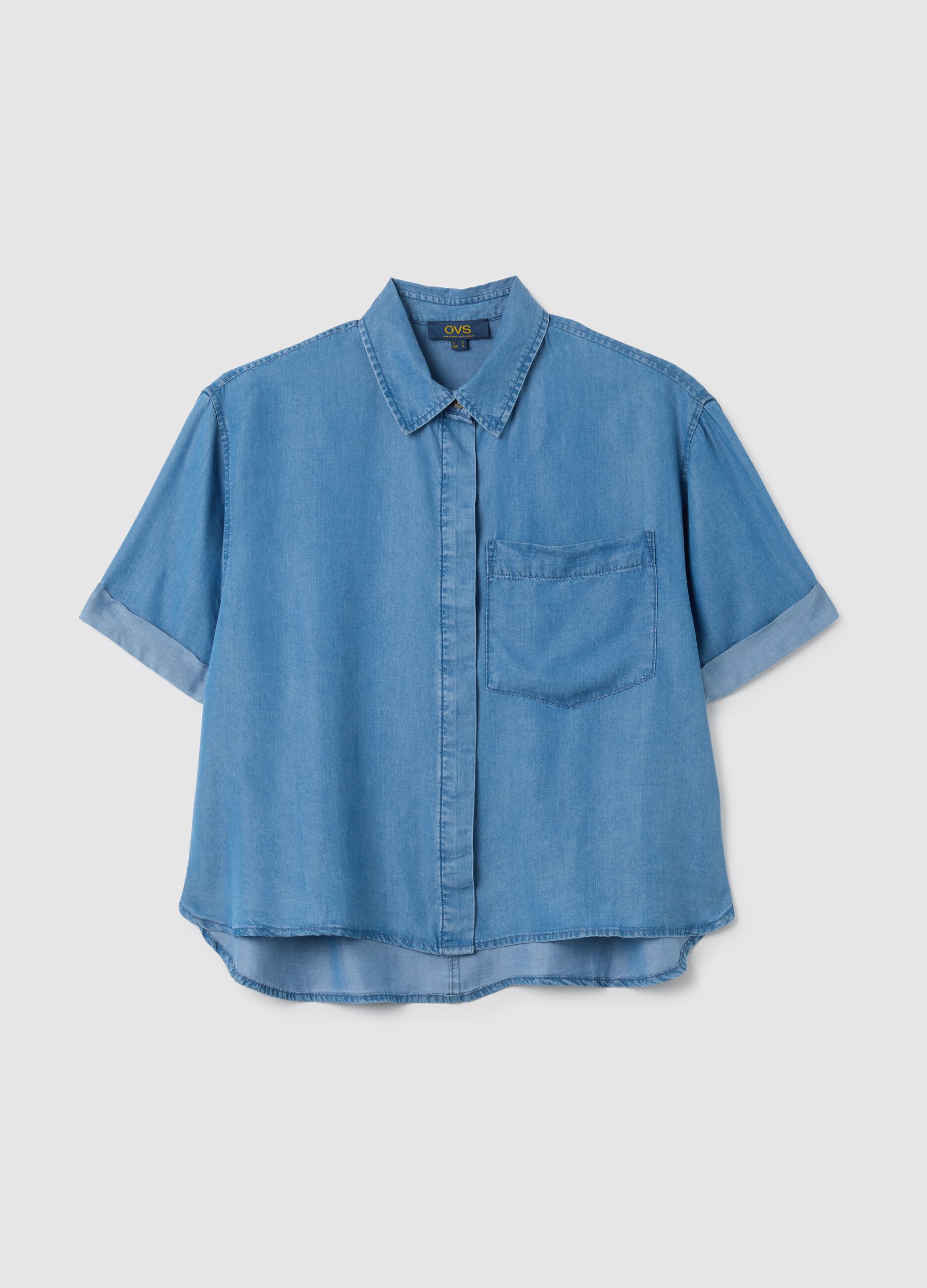 Oversized Short Sleeve Shirt
