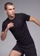 ALTAVIA black breathable technical slim-fit T-shirt_0