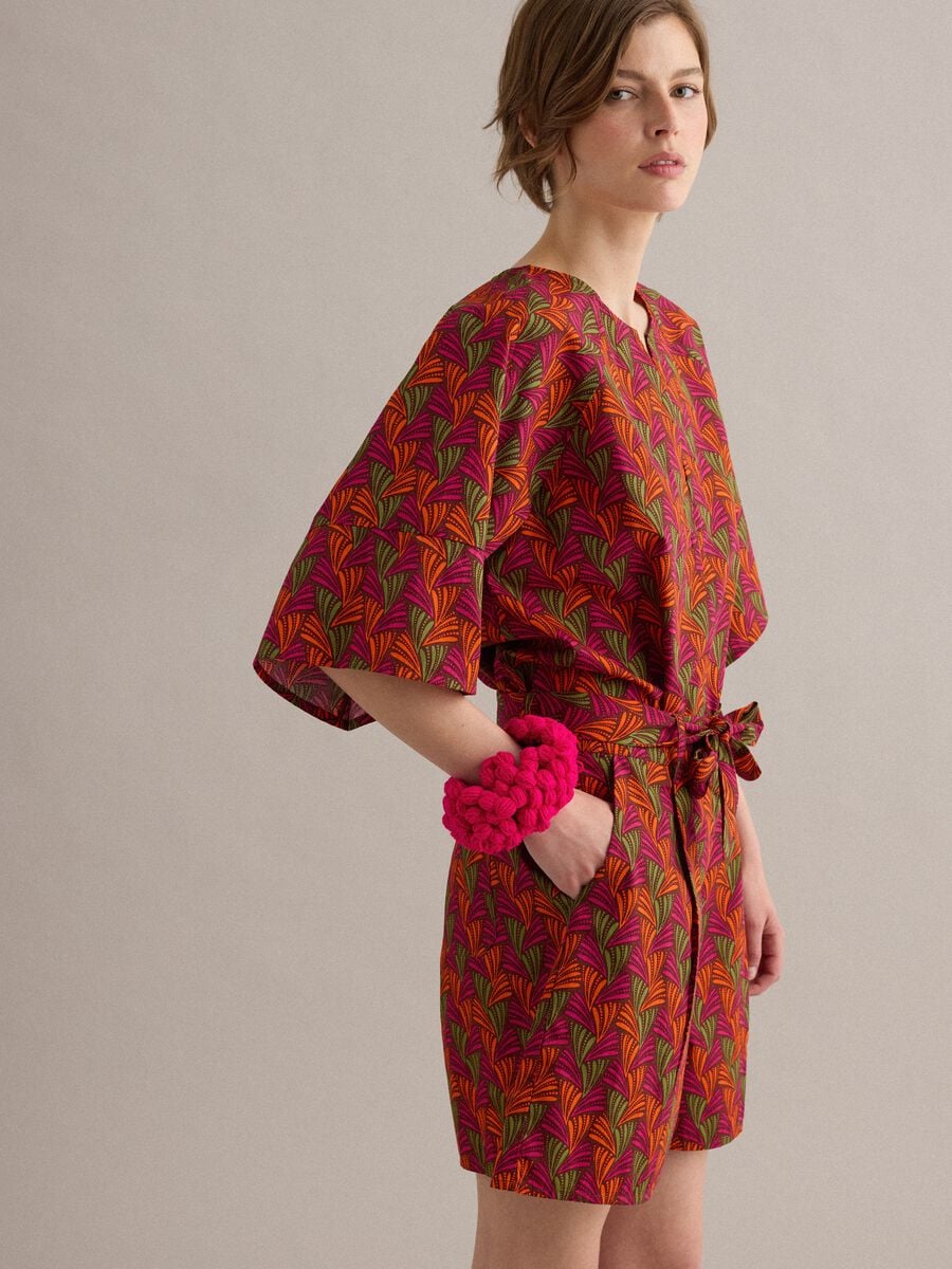 Multicolour pure cotton shirt_0