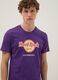 Purple Hard Rock Cafe logo T-shirt in pure cotton, regular fit_2