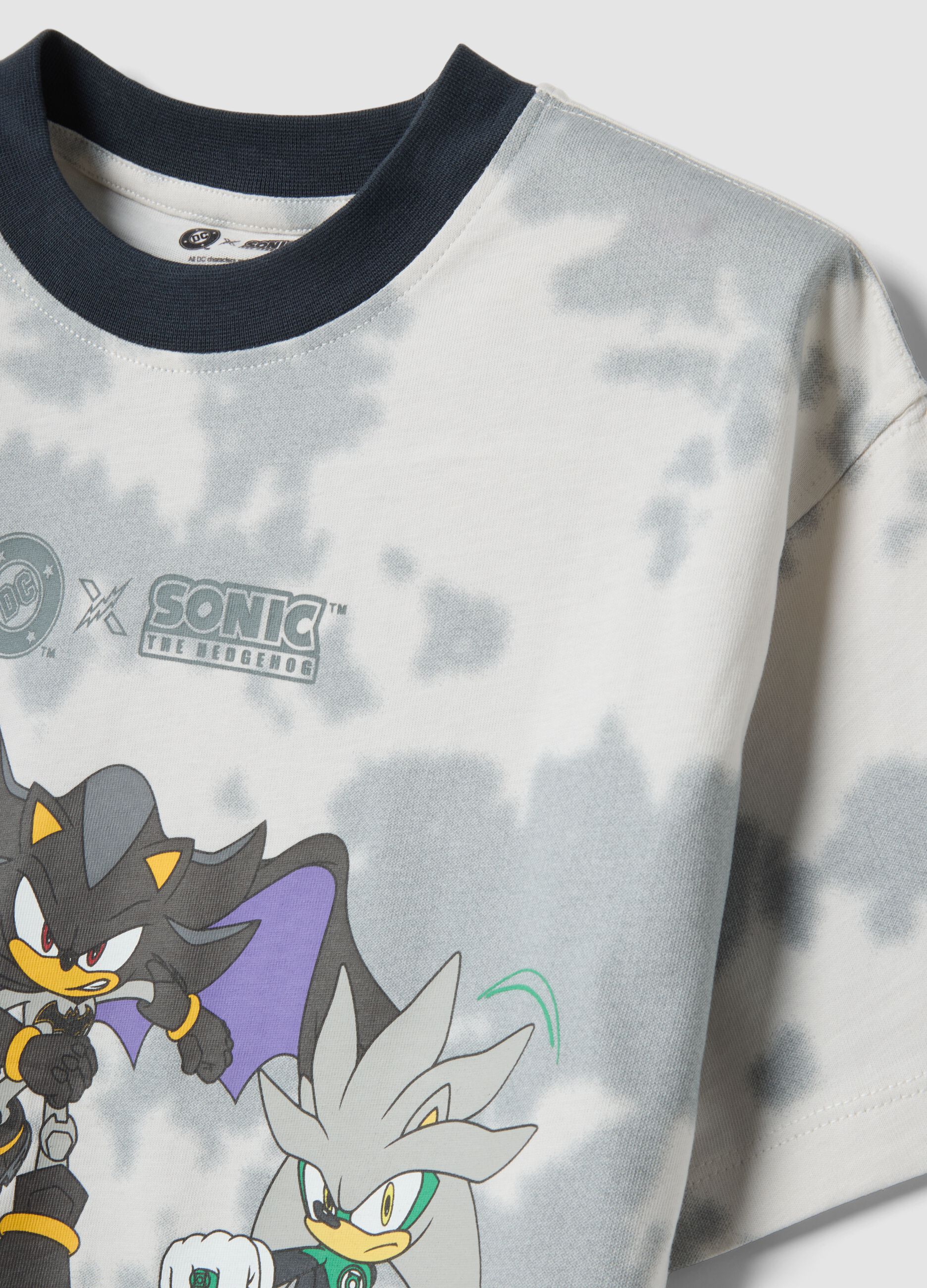 Multicolour Sonic set in pure cotton