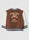 Brown organic cotton sweatshirt for baby, regular fit_1