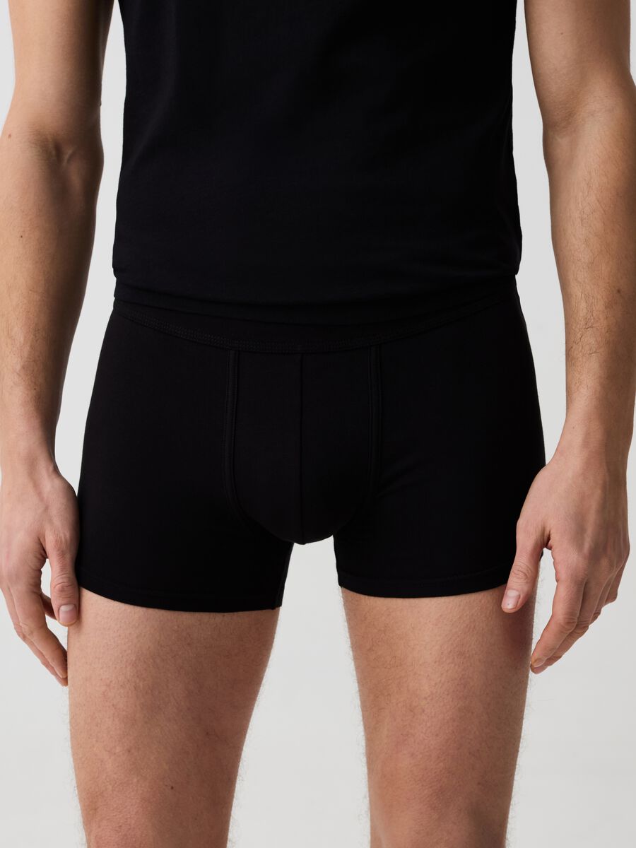 Two-pack boxer shorts in stretch Supima cotton_1