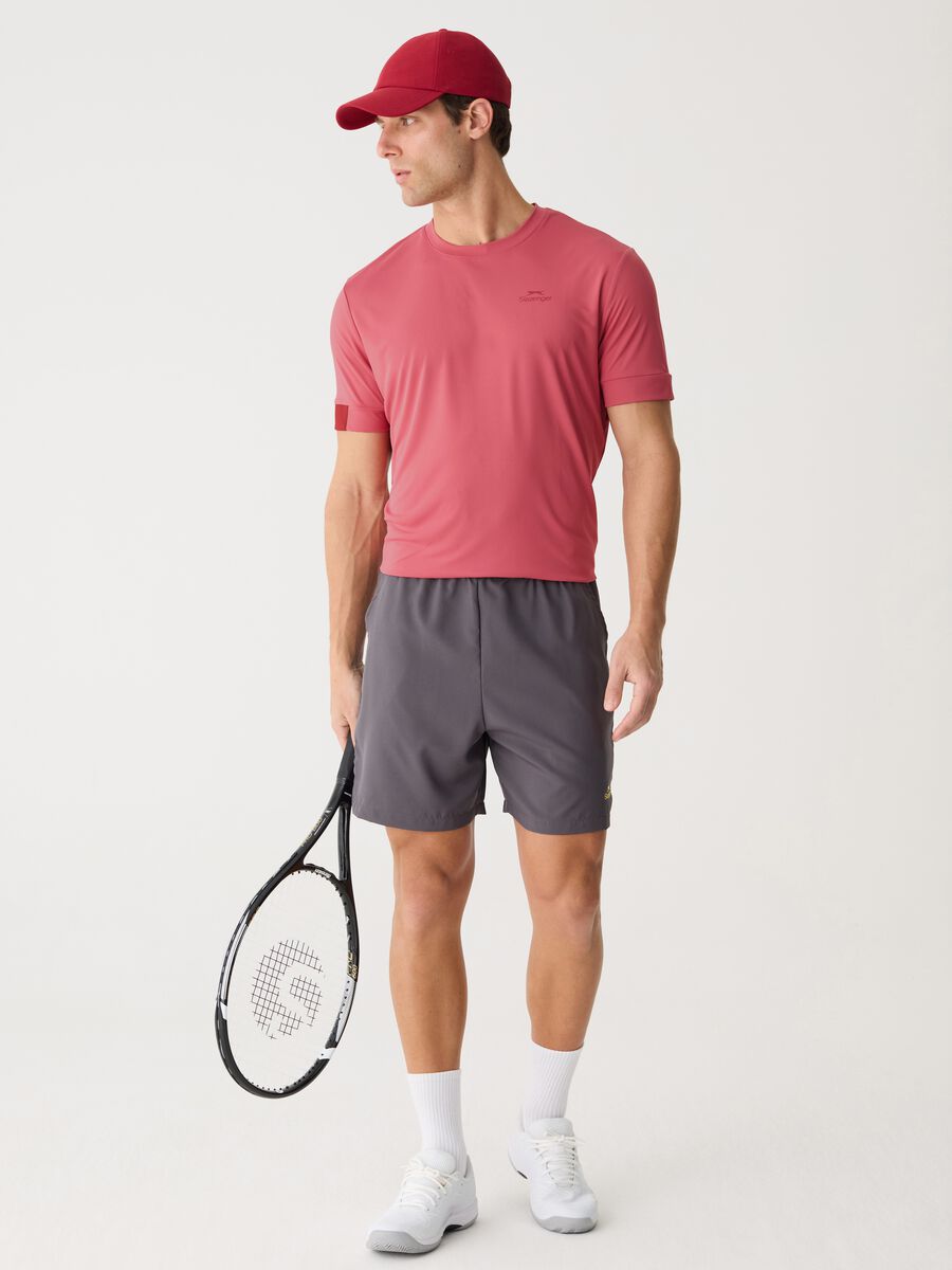 SLAZENGER Bermuda shorts in technical fabric_0
