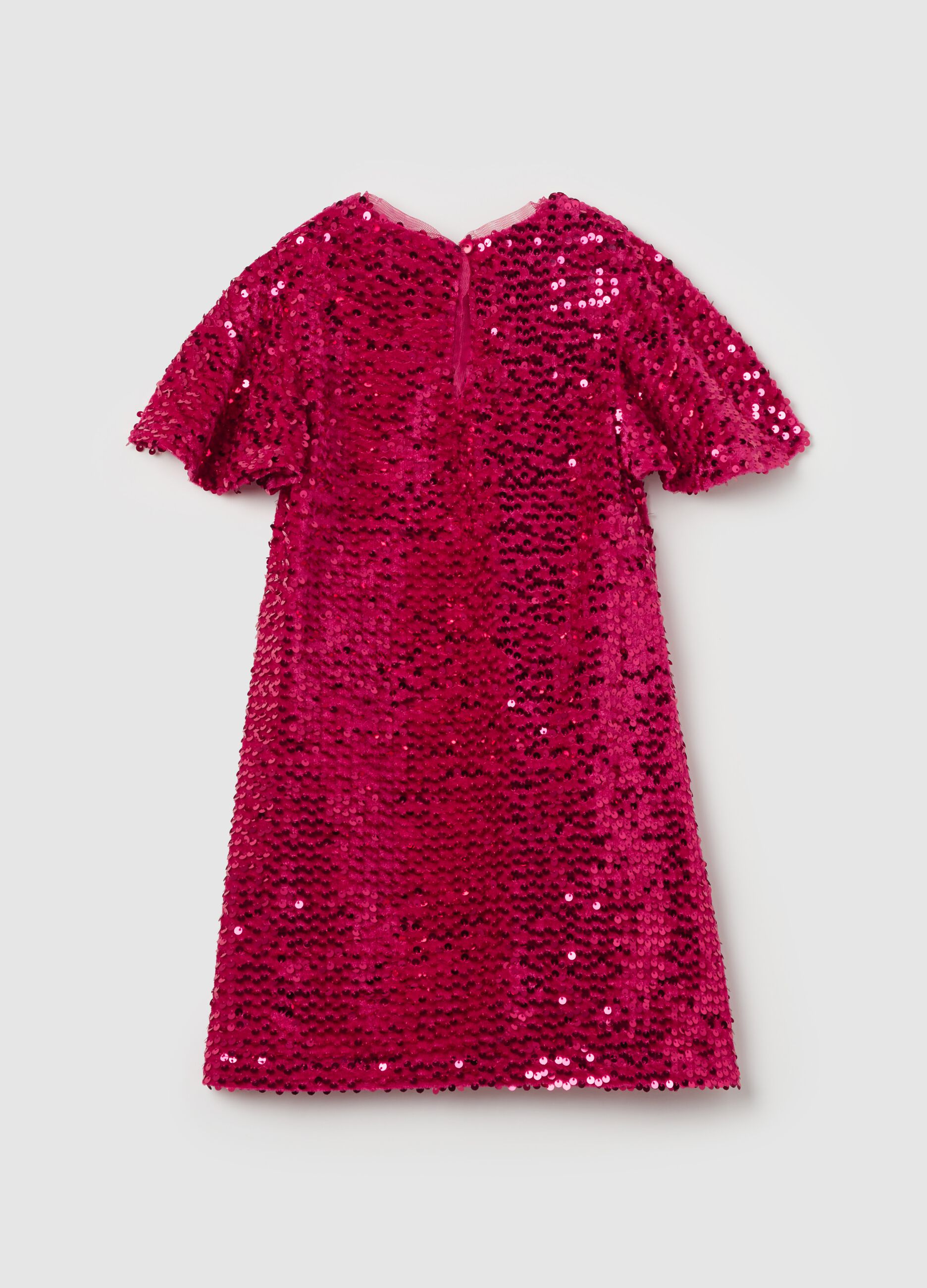 Vestito rosso bambina ovs 2025