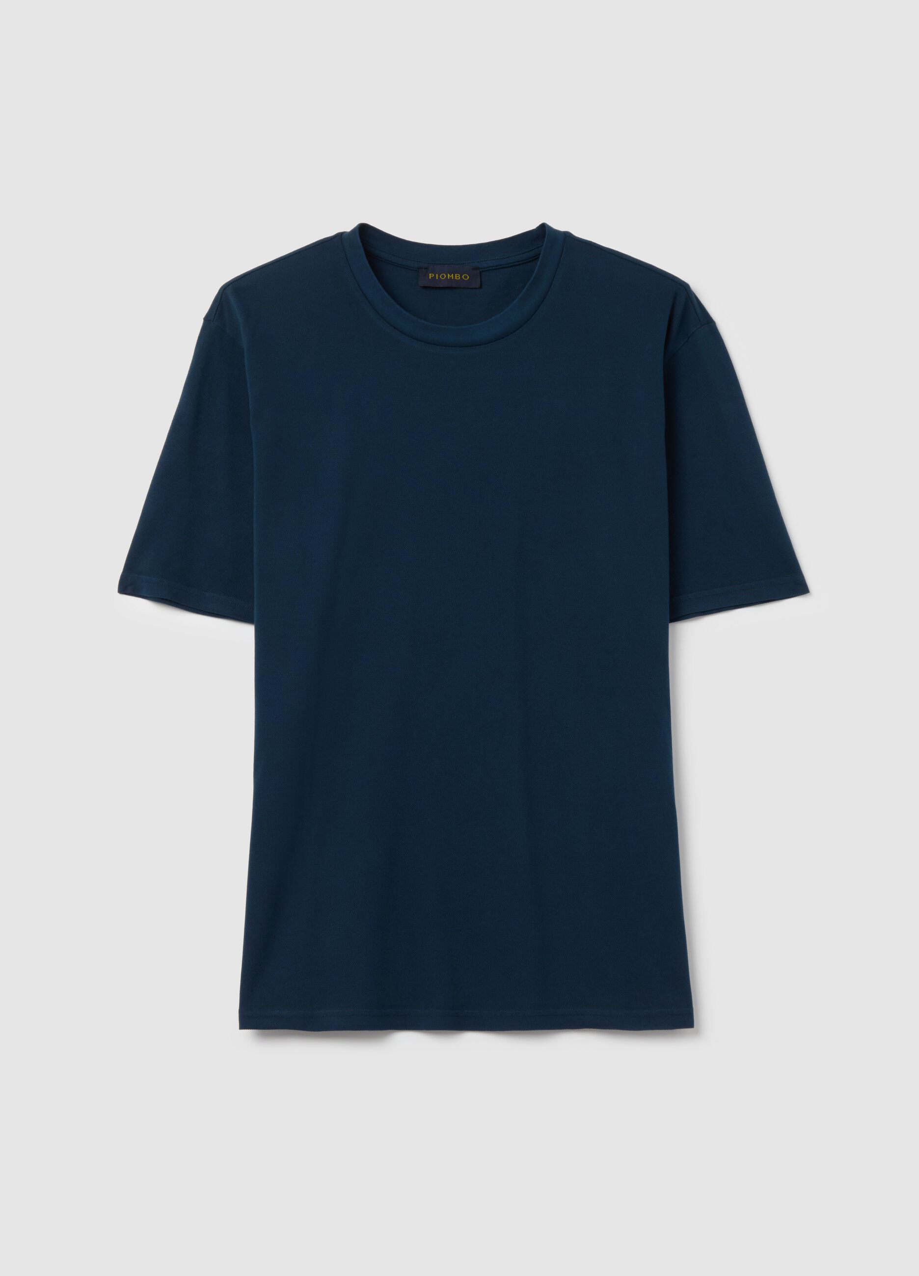 T-shirt in cotone tinta unita