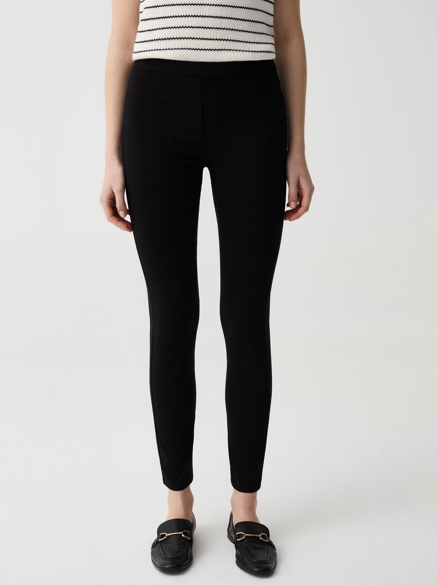 Sustainable stretch viscose treggings_2