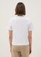 White pure cotton T-shirt with relaxed fit_2