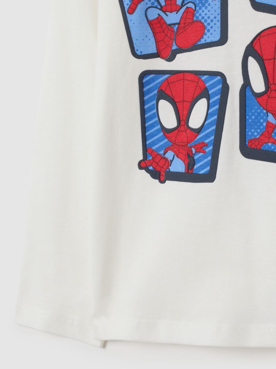 White pure cotton children's T-shirt regular fit_2