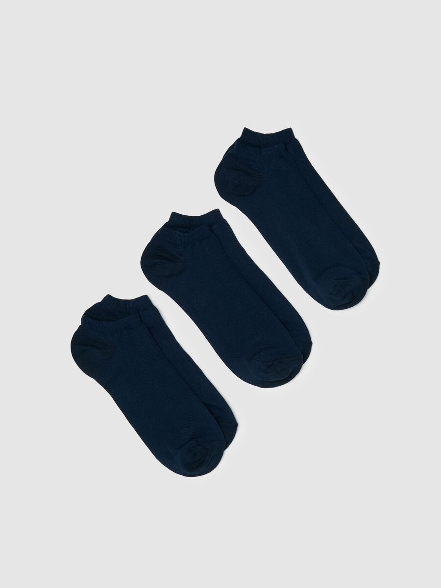 Three-pack shoe liners in organic cotton_0