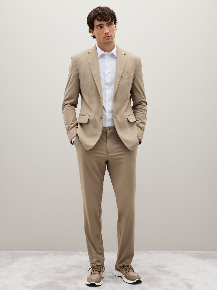 Beige Casual Shoes_0