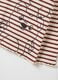 Striped stretch cotton baby bear T-shirt_3