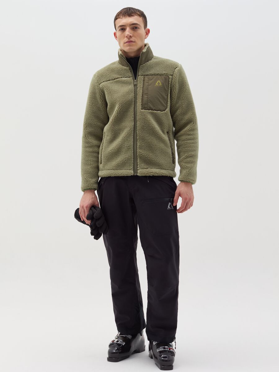 Altavia by Deborah Compagnoni full-zip sherpa jacket_1