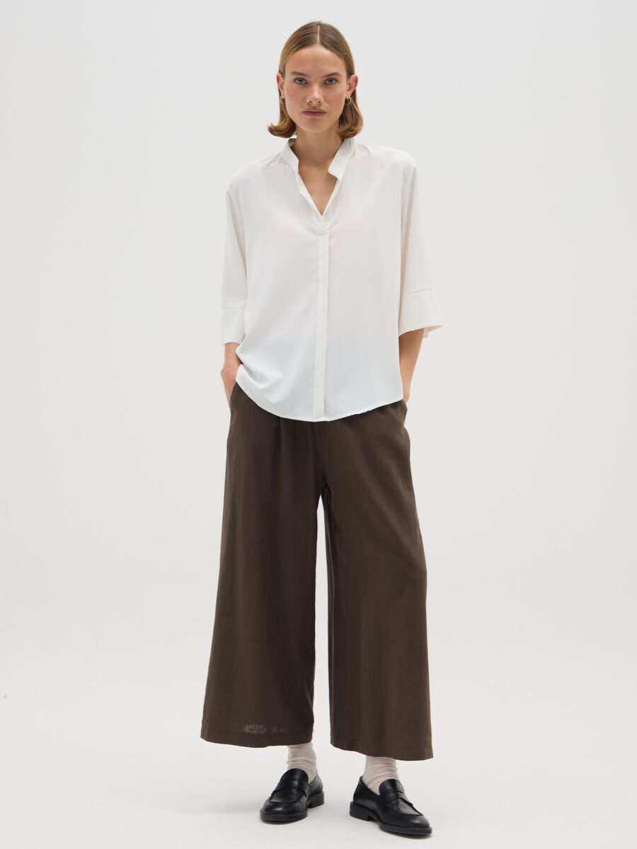 White pure cotton shirt regular fit_1