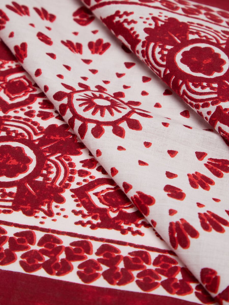 Cotton bandana with print_2