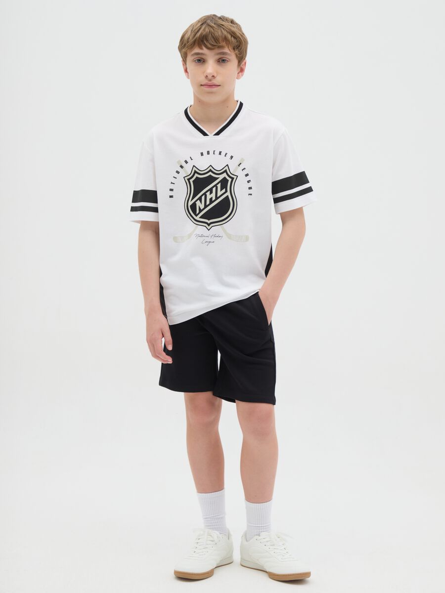 Boys' Shorts in Organic Black Cotton_0