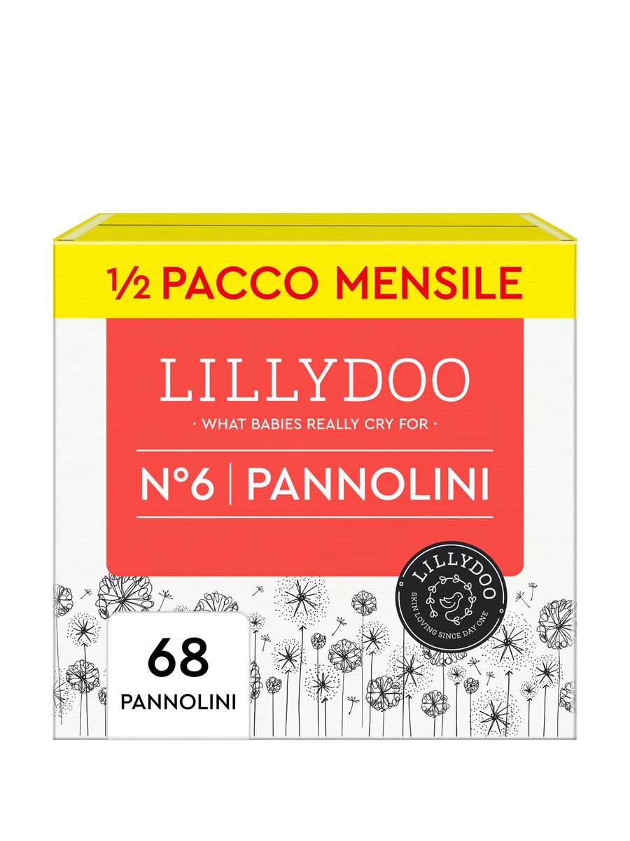 Lillydoo 6-pack multipack nappies for sensitive skin N°6 (13-18 Kg)_0
