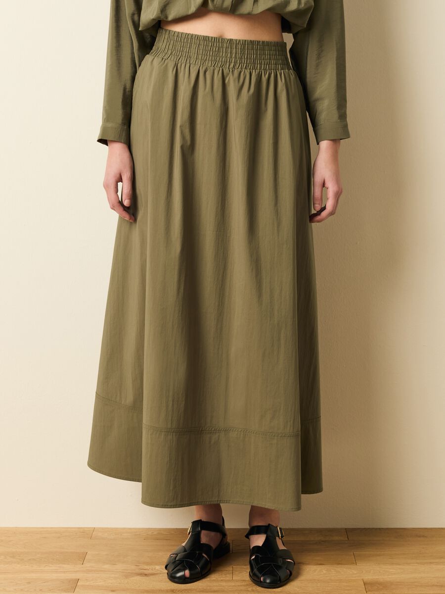 Long skirt with high waist_1