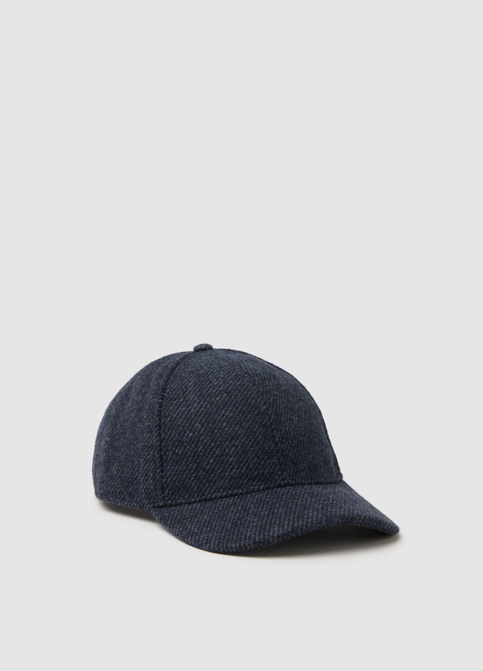 Blue Mélange Baseball Cap