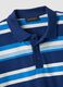 Oversized pure cotton multicolour striped polo shirt_5