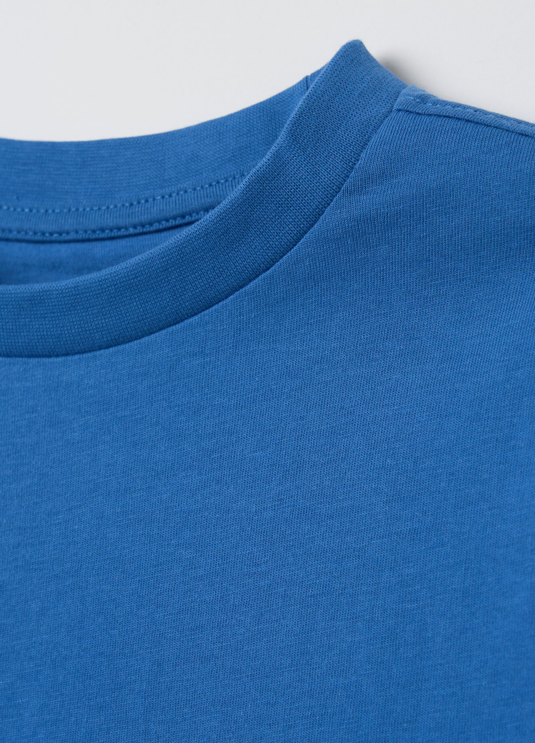 Long-sleeved T-shirt with dinosaur print