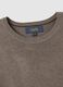 Brown regular fit viscose blend jumper_5