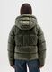 The Iconic Puffer Green Hooded Jacket_2