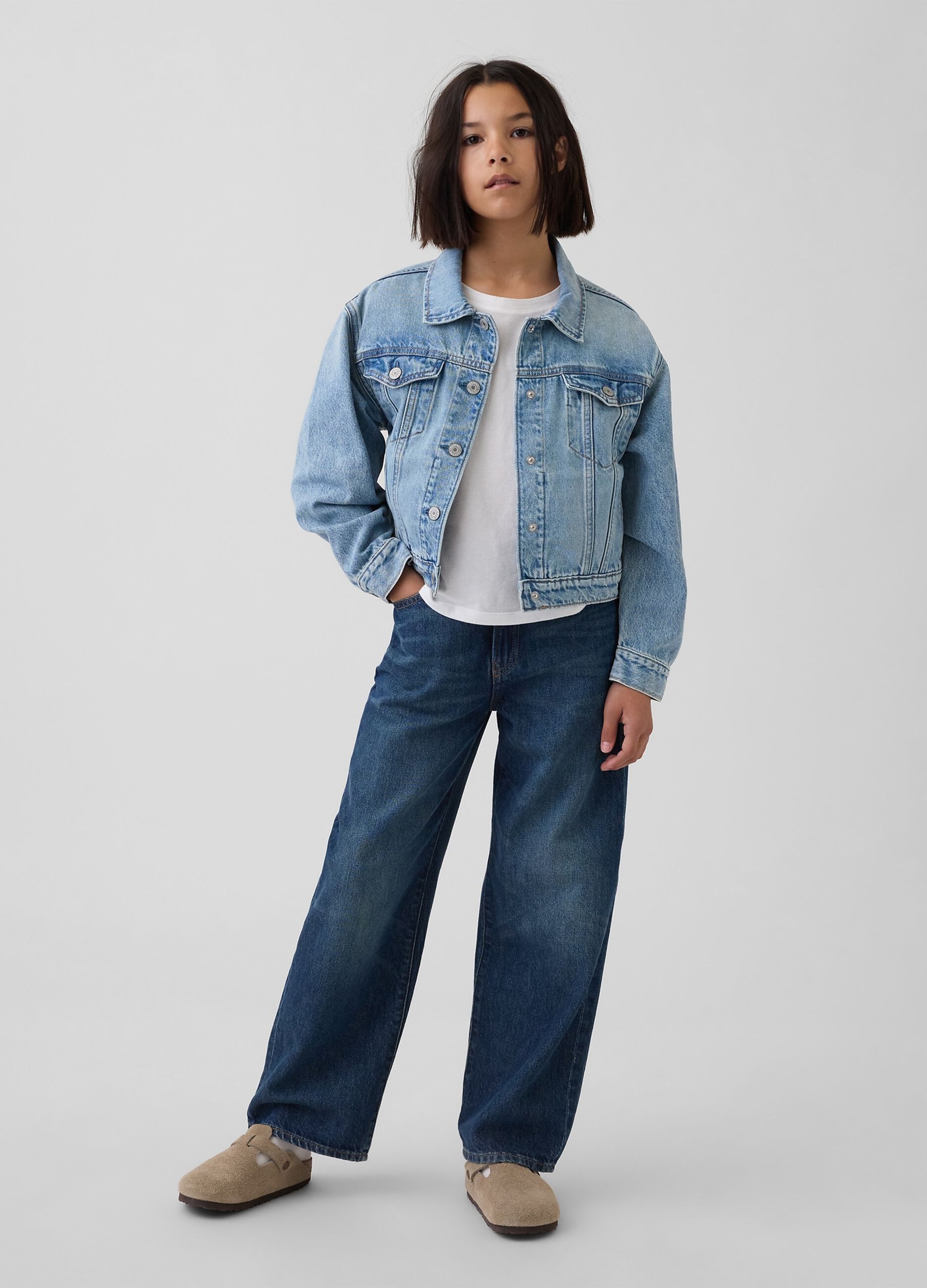 Pure cotton denim jacket