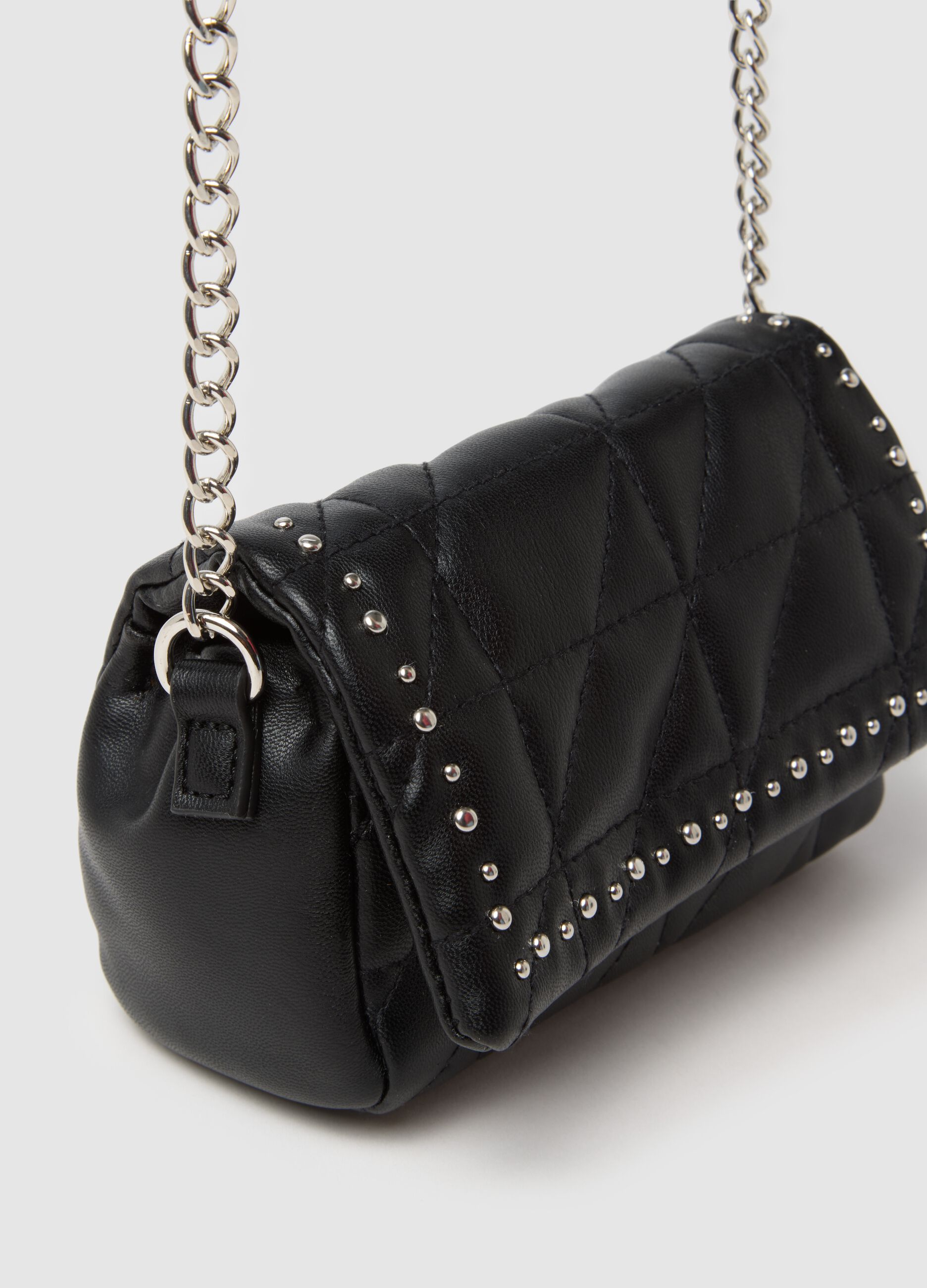Black girl’s bag with studs