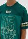 Boys' pure cotton green regular fit T-shirt_2