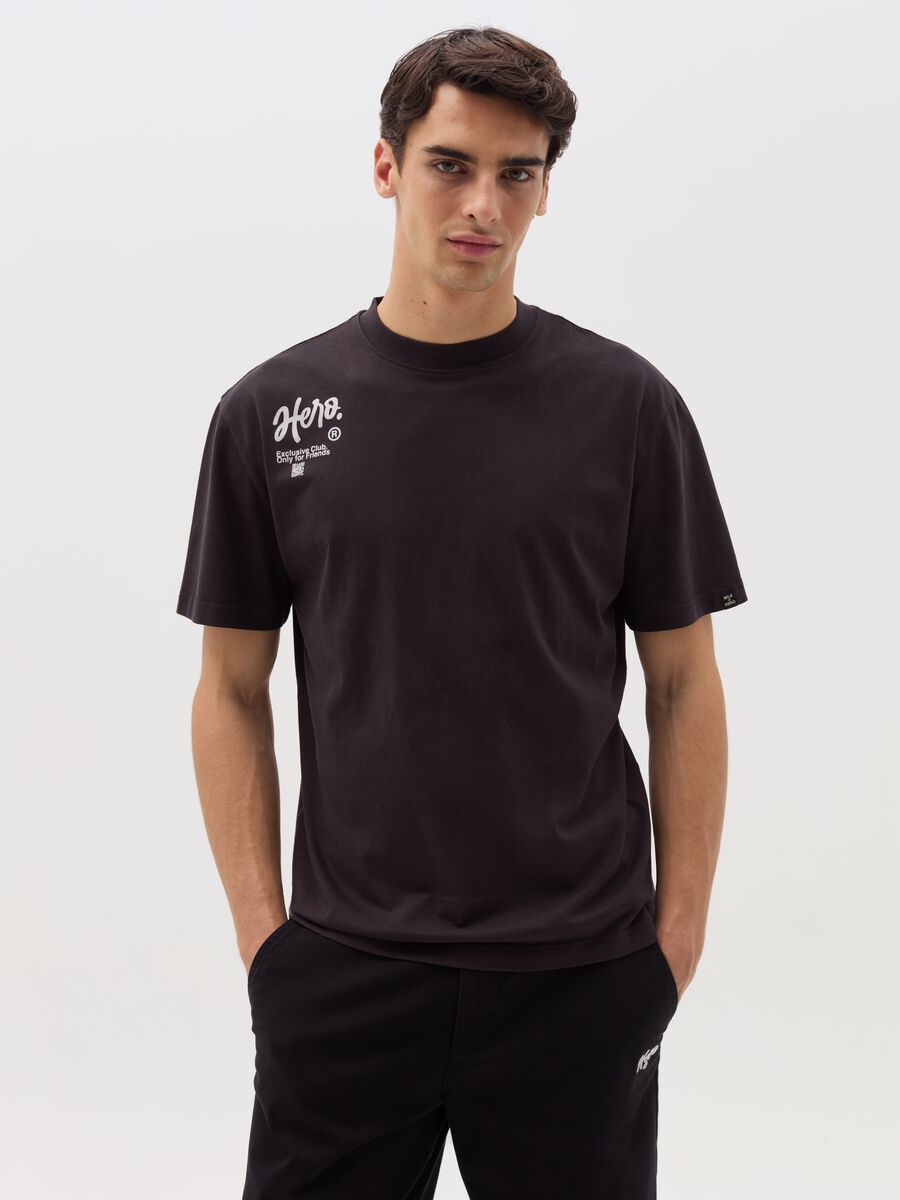 Printed cotton T-shirt_0