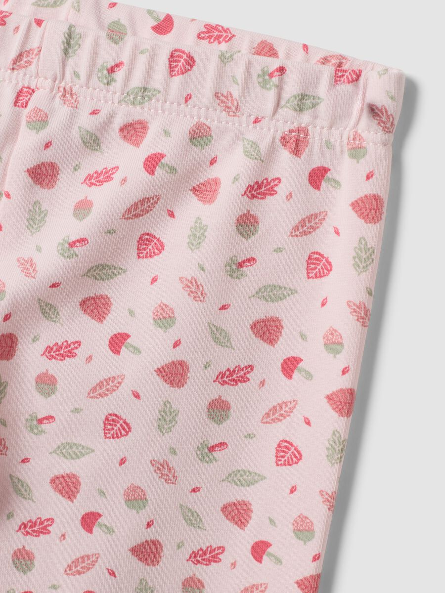 Bipack leggings multicolor in cotone organico elasticizzato per bimba_3