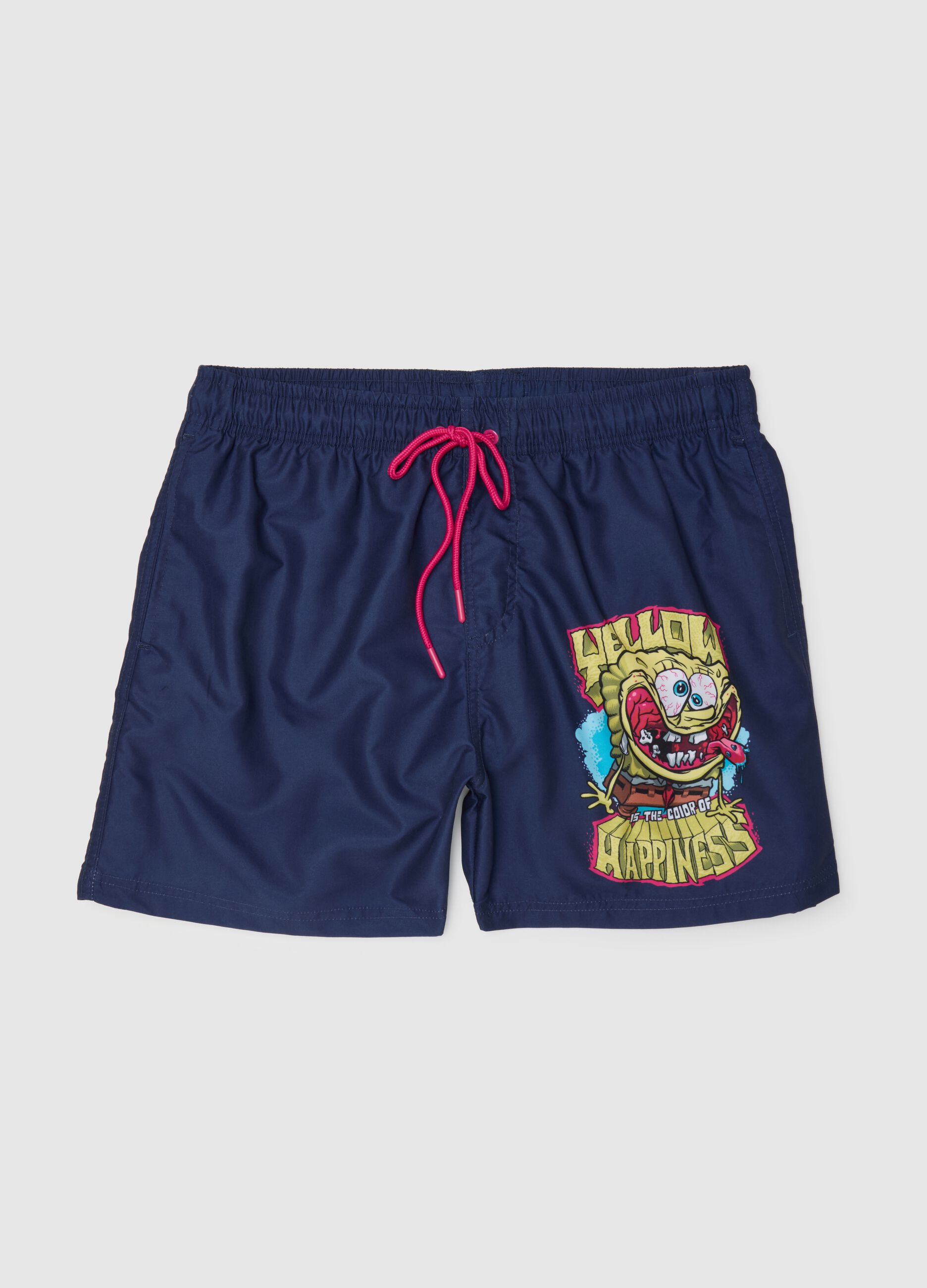 Blue Children's Swimwear with SpongeBob
