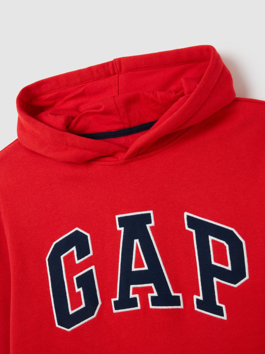 Hoodie with embroidered logo_3