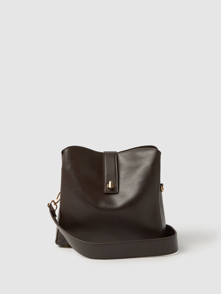 Brown shoulder bag_0
