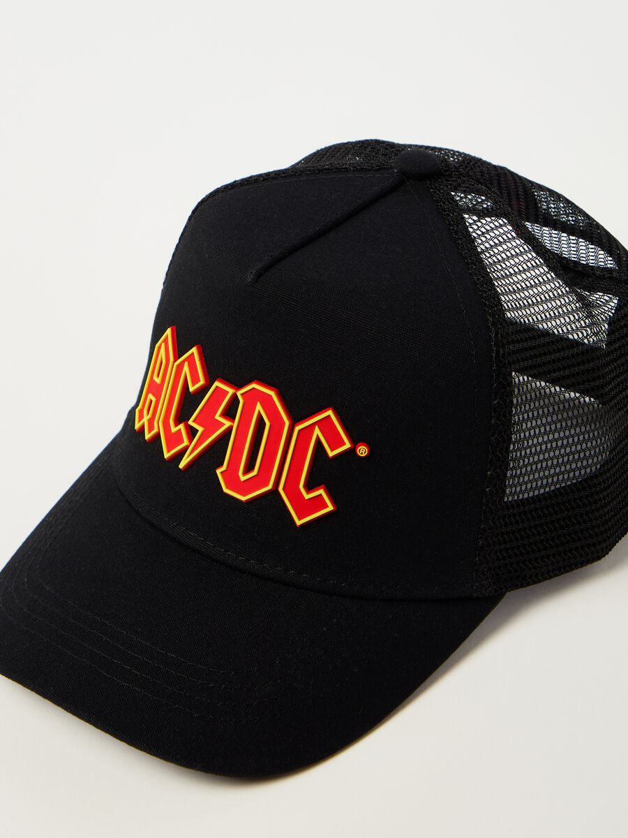 Baseball cap with AC/DC logo_1