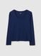Long-sleeved T-shirt with round neck_4