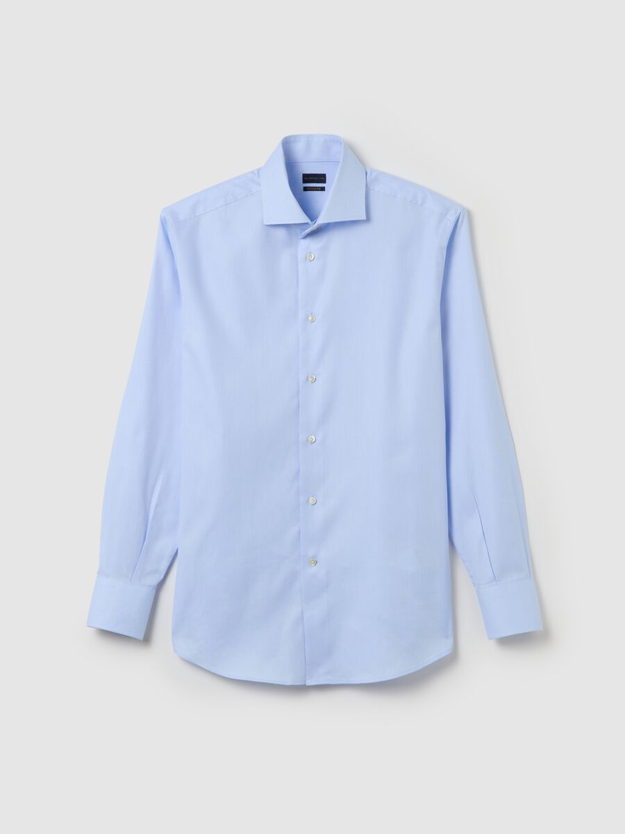 Cotton shirt with regular fit_4