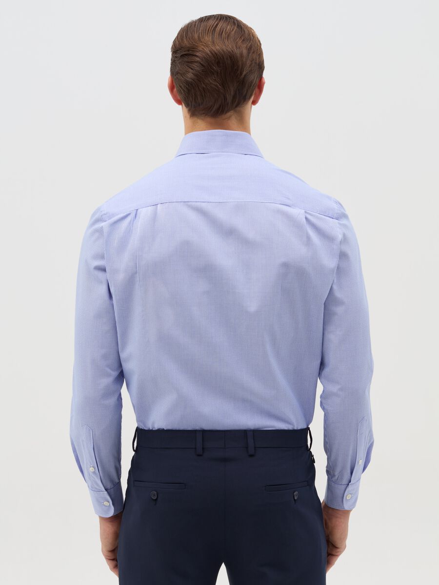 Regular-fit, easy-iron shirt with micro checks_2