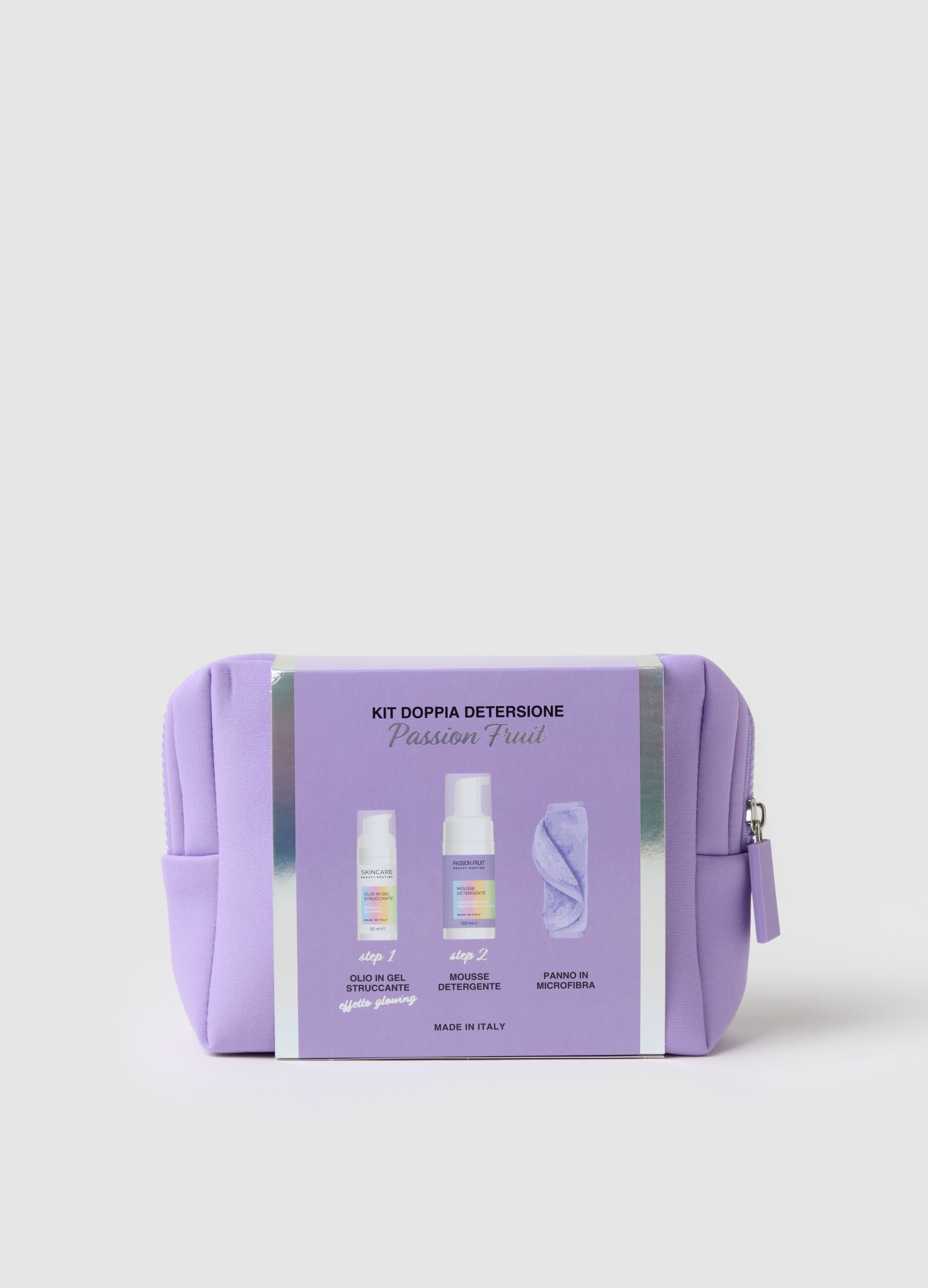 Kit doppia detersione Passion Fruit
