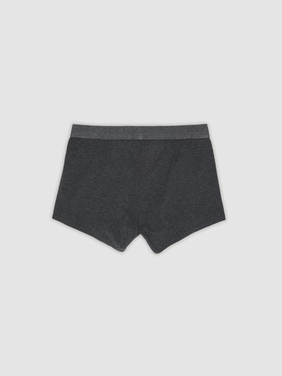 Multipack di cinque boxer multicolor in cotone organico elasticizzato_5