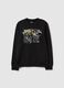 Round neck sweatshirt with print_3