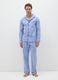 Multicolour pure cotton pyjamas with regular fit_0