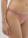 Pink cotton Brazilian briefs regular fit_1