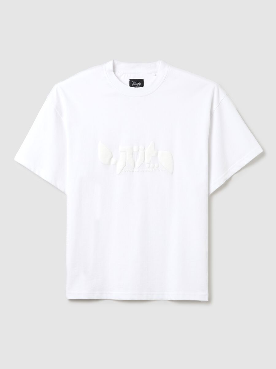 White Graphic T-shirt_5