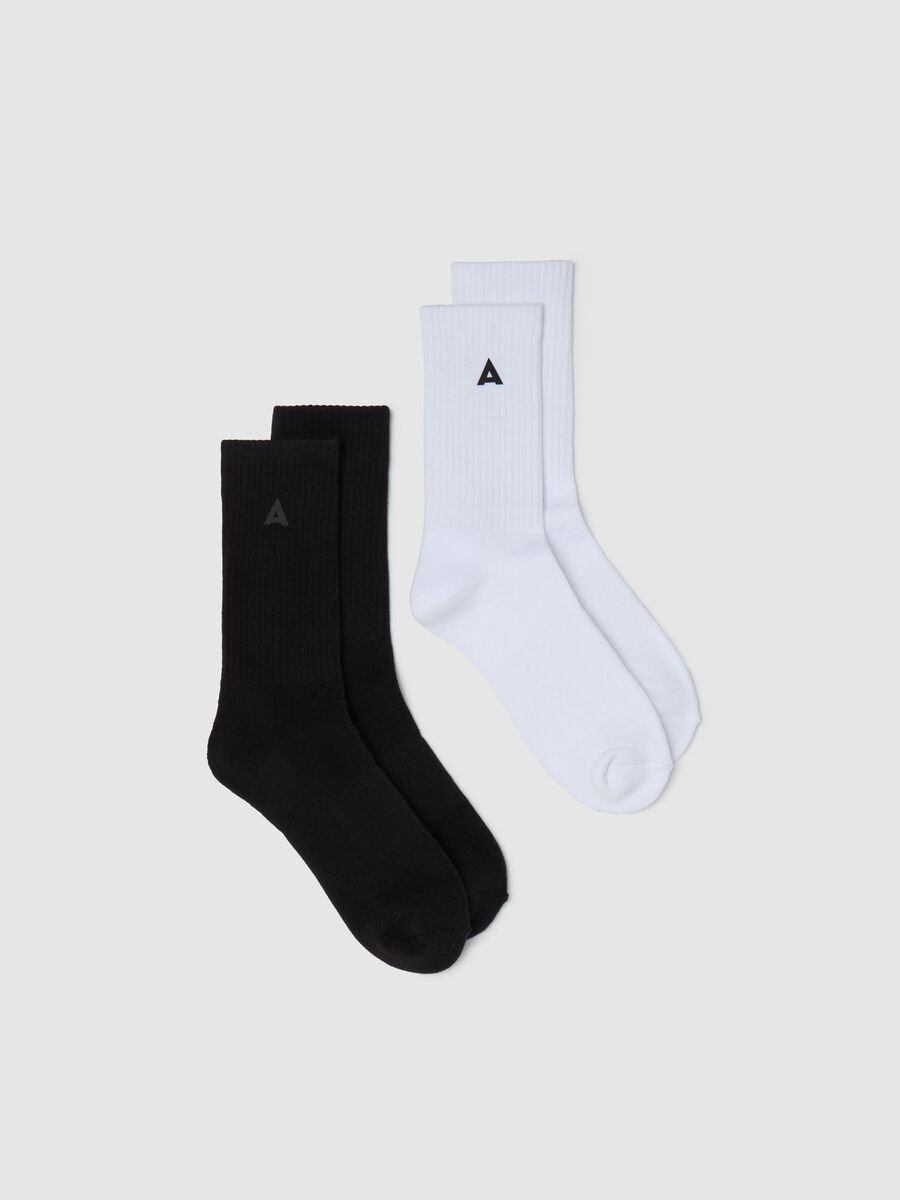 Two-pack socks with ALTAVIA STUDIO logo_0