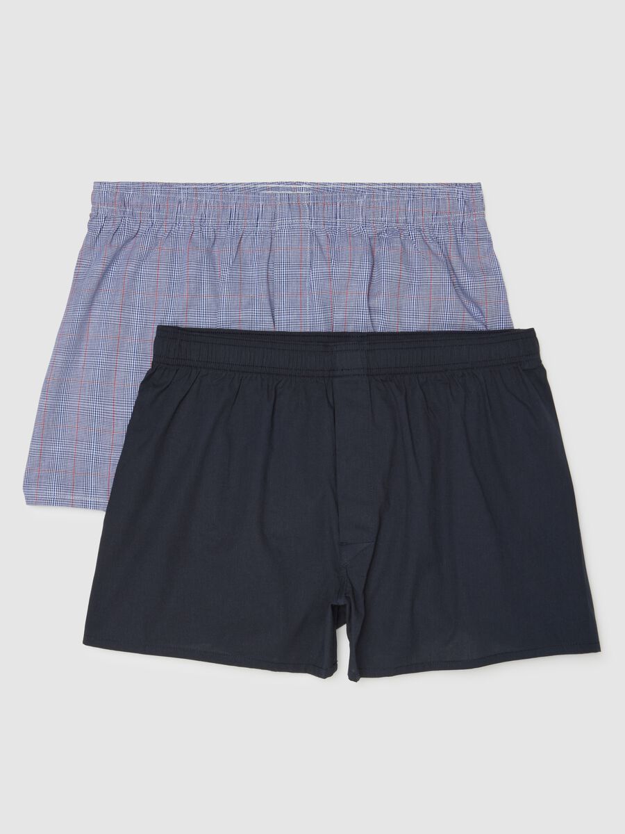 Bipack boxer in puro cotone multicolor regular fit_4
